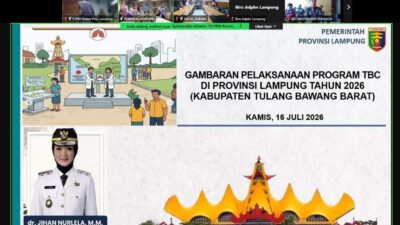 Jihan Dorong Eliminasi TBC, Pemkab Tubaba Perkuat Aksi Lapangan