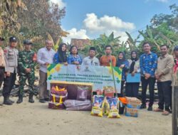 Rumah Warga Tubaba Ludes Terbakar, Pemkab dan Baznas Salurkan Bantuan