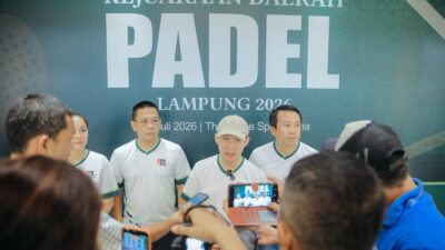 Kejurda Padel Lampung 2026 Dibuka, Sekdaprov Dorong Lahirnya Atlet Berprestasi