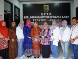 Menteri PPPA Tinjau Layanan UPTD PPA Lampung dan Beri Pendampingan Korban