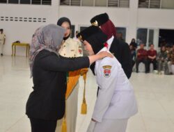 Paskibraka Mesuji 2026 Dikukuhkan, Bupati Elfianah Titip Pesan Pengabdian