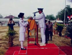 Berlangsung Khidmat, Kecamatan Tanjung Raya Sukses Gelar Upacara Pengibaran bendera Rangka HUT RI ke 81
