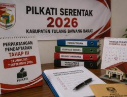 Pilkati Tubaba: 7 Tiyuh Perpanjang Pendaftaran Tahap III