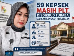 59 Kepsek Masih Plt, Disdikbud Tubaba Siapkan Langkah Percepatan
