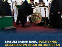 STPN Resmi Berubah Jadi Politeknik Agraria, Nusron: Babak Baru