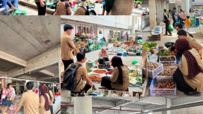 Jaga Pasokan MBG, SPPG KYNETA Pantau Harga dan Stok Pangan di Pasar