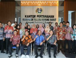 Kakanwil BPN Lampung Evaluasi Layanan Pertanahan di Tubaba