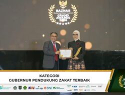 Gubernur Mirza Raih Grand BAZNAS Awards 2026, Lampung Perkuat Zakat Produktif